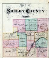 Shelby County Map, Shelby County 1875